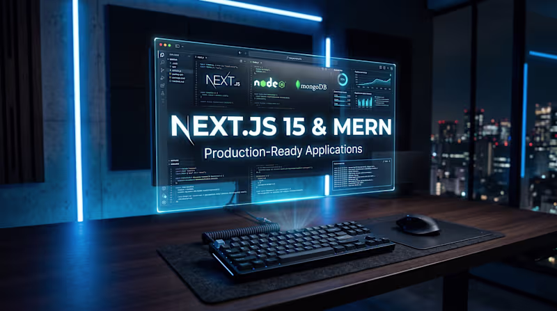 Cover image for Production-Ready Next.js 15 & MERN Applications