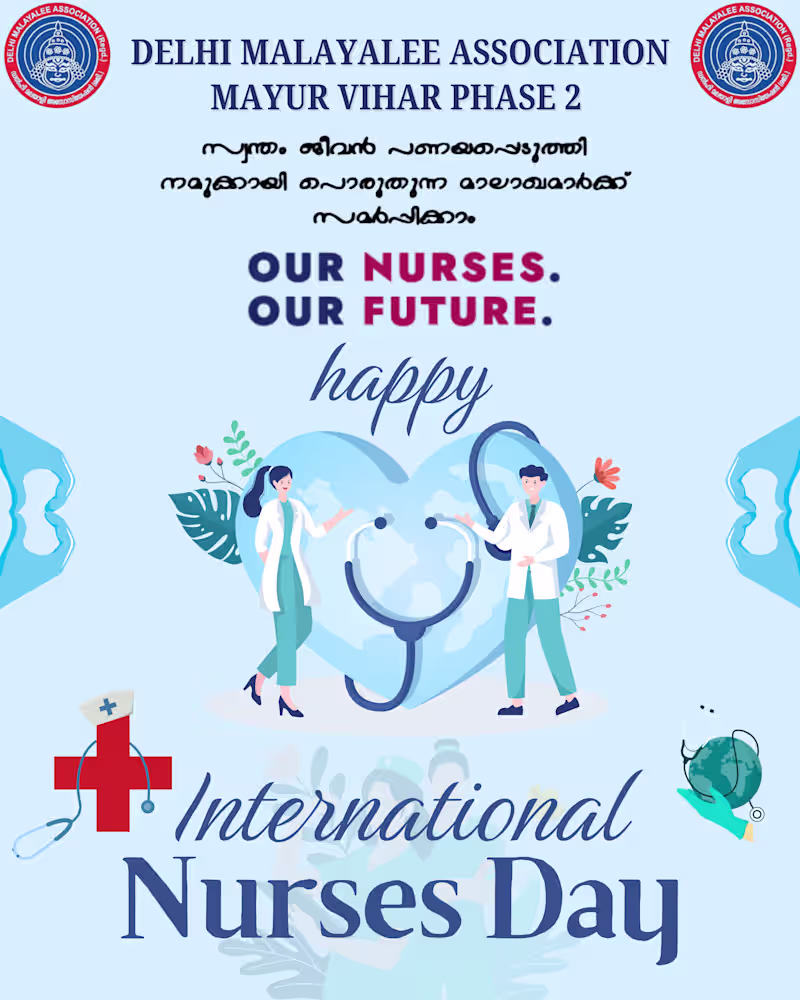 Cover image for International Nurses Day Poster Design