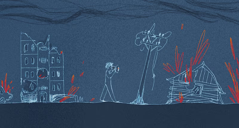 Cover image for Editorial Illustrations – DOXA Journal “We Must Record for H...