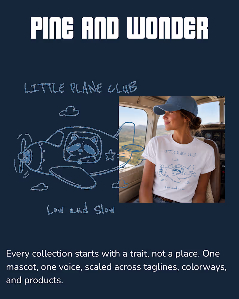 Cover image for Brand Logo & Merch Design for Pine and Wonder