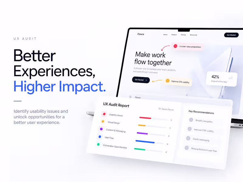 Cover image for UX Audit & Usability Analysis