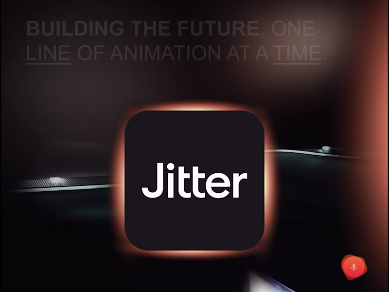 Cover image for Motion Design (Built in Jitter)