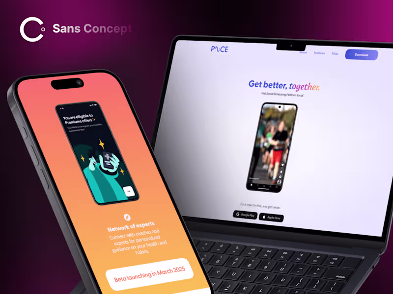 Cover image for PAICE · A social app for your pace of aging