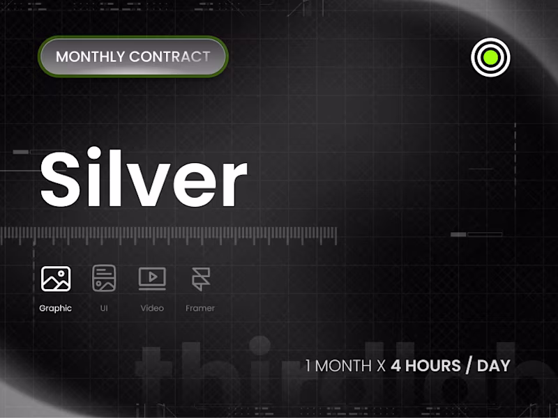 Cover image for Silver - Unlimited Monthly Service