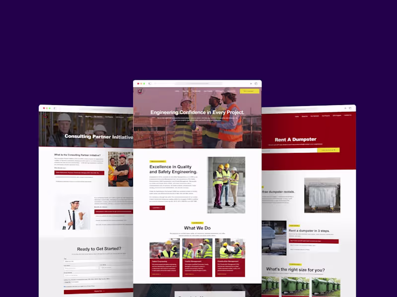 Cover image for CJRM – Construction Risk & Safety Engineering Website (USA)