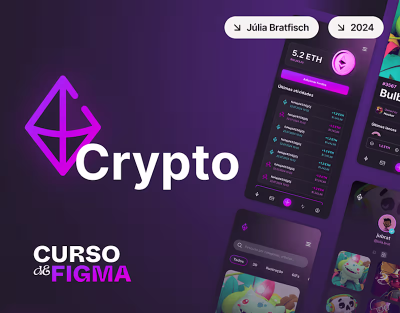 Cover image for Crypto | UI Design