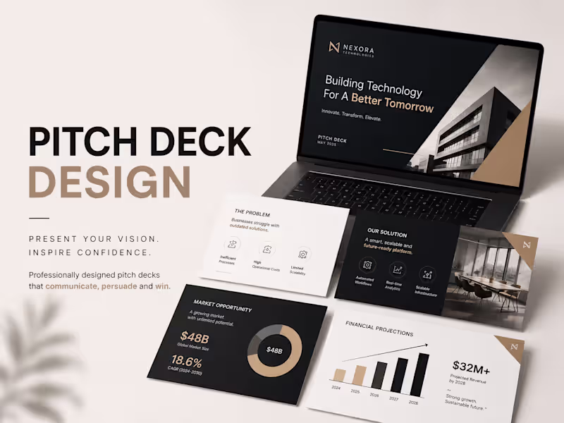 Cover image for Pitch Deck Design