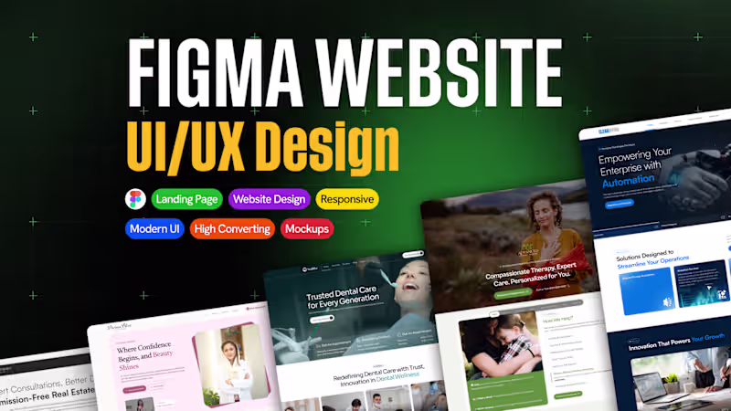 Cover image for Web Design (Figma)