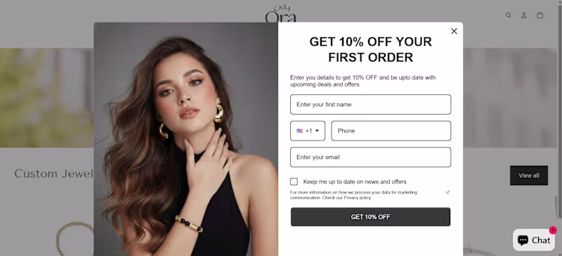 Cover image for Shopify Jewelry Store for the US Market