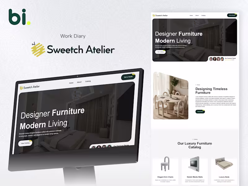 Cover image for Project: Sweetch Atelier
We recently designed