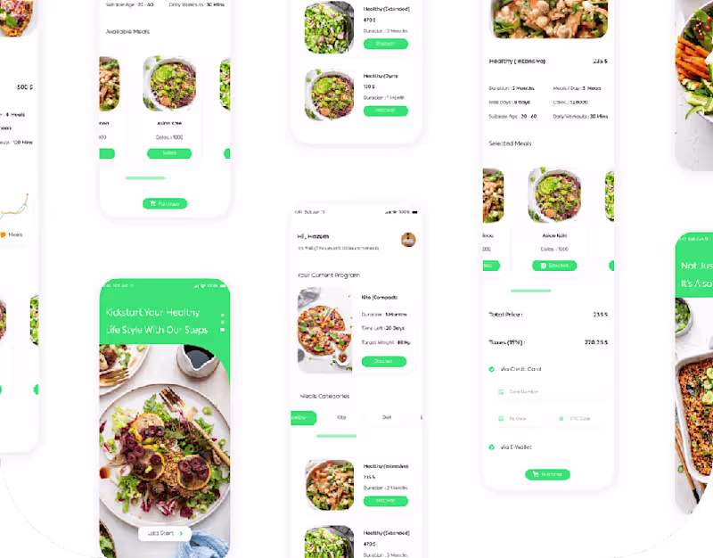 Cover image for Healthy And Dietary Programs Journey (Mobile App)
