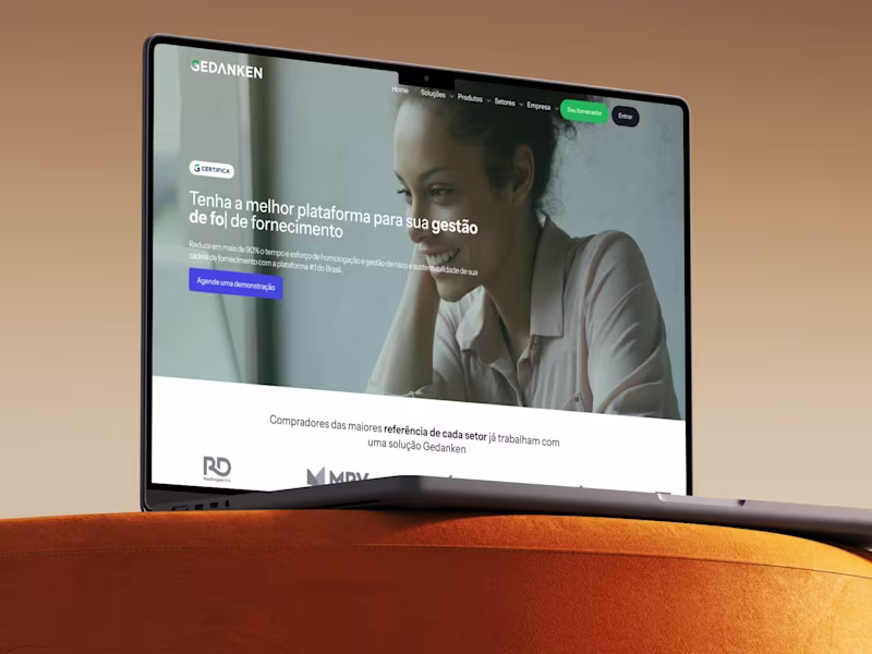 Cover image for Gaiofato & Galvão Website - UX UI Design