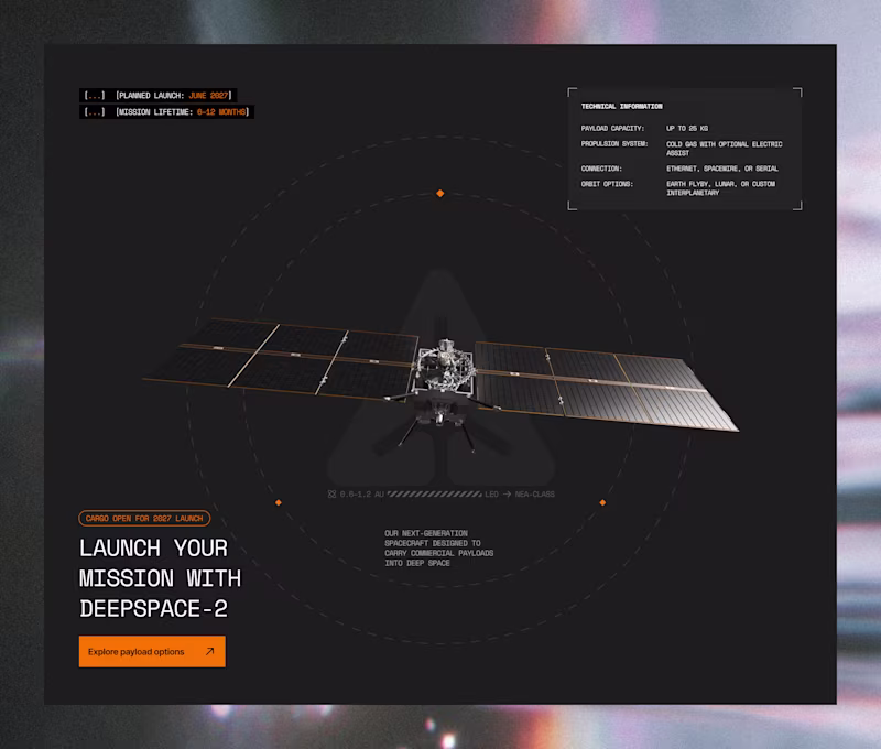 Cover image for Promo block exploration for AstroForge