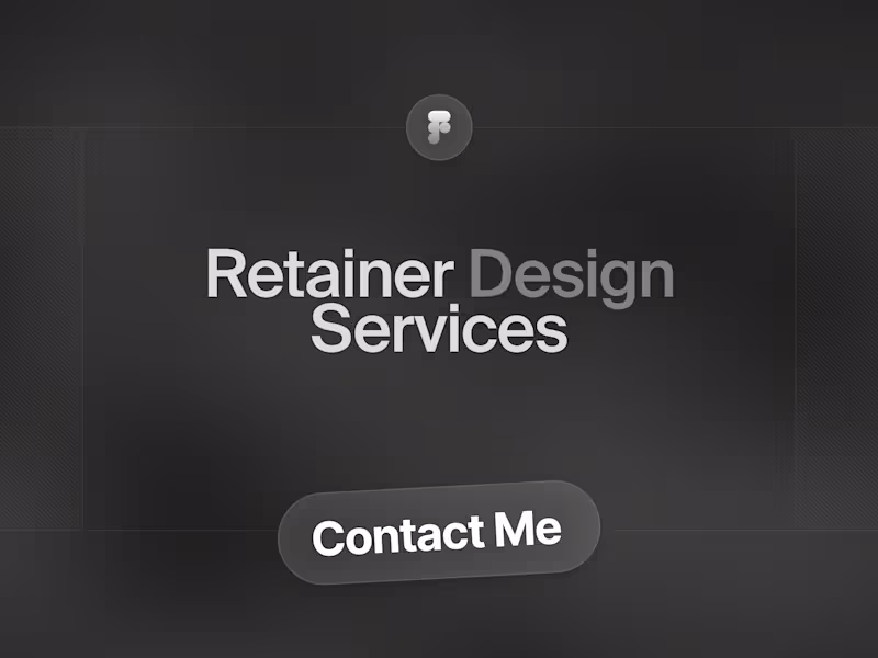 Cover image for Retainer Design Services