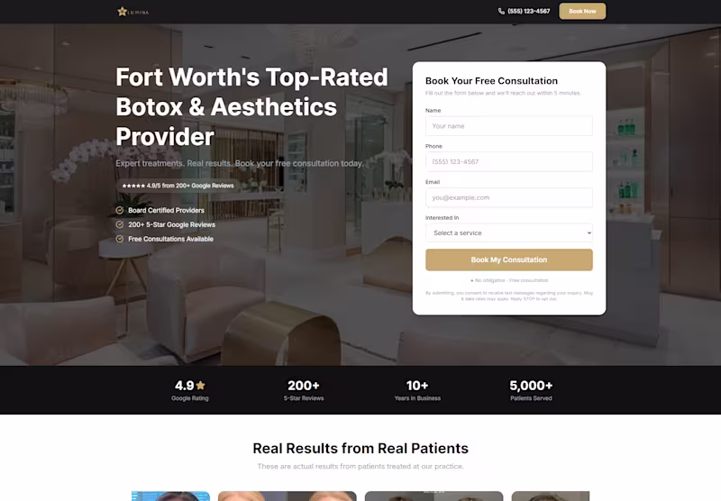 Cover image for High Converting Landing Page Build