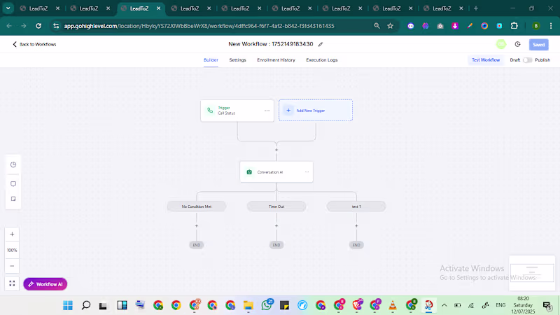Cover image for Automated Call Handling System with GoHighLevel
