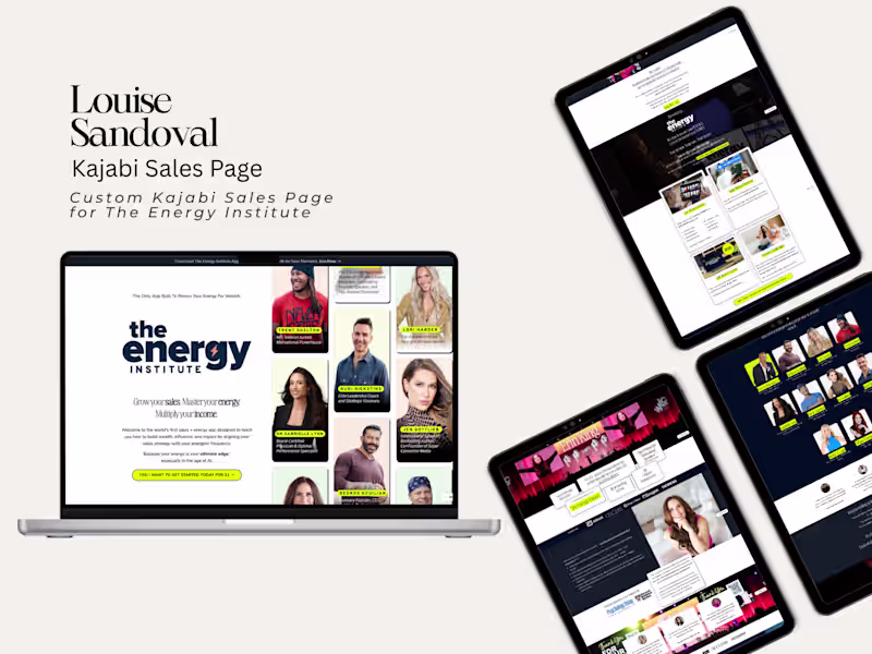 Cover image for The Energy Institute — Kajabi
