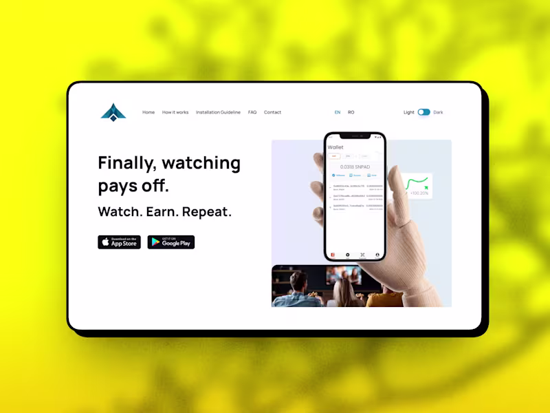 Cover image for SNPad needed a landing page
