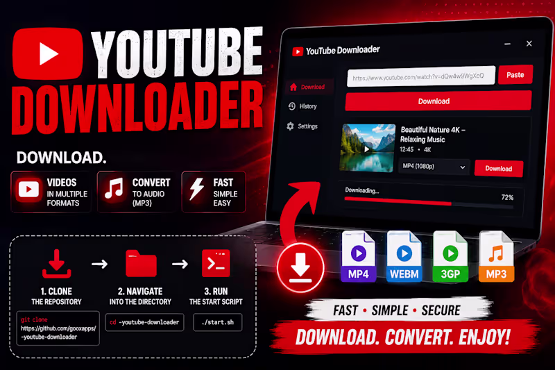 Cover image for YouTube Downloader