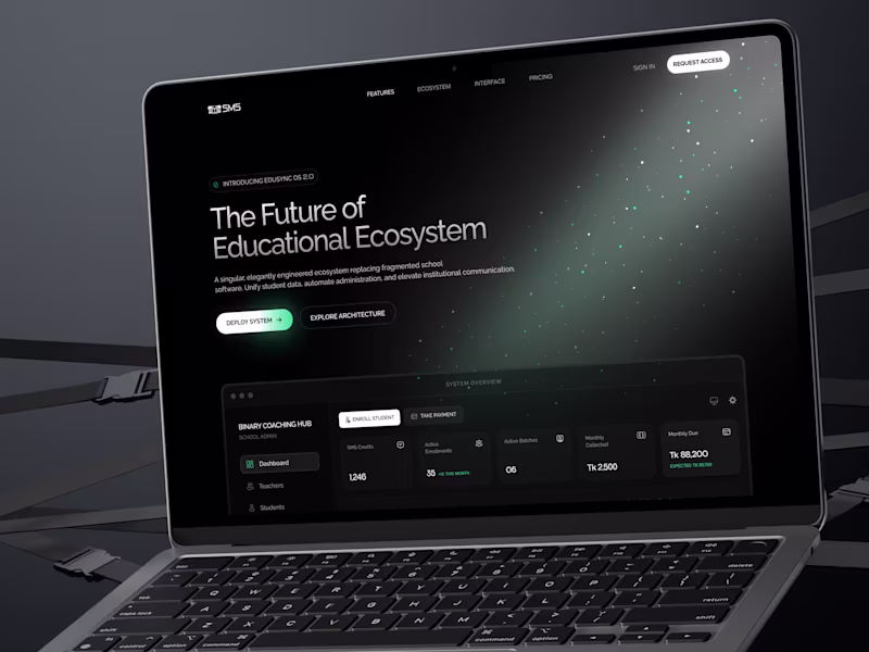 Cover image for SaaS Dashboard UI/UX Design (Scalable & User-Friendly)