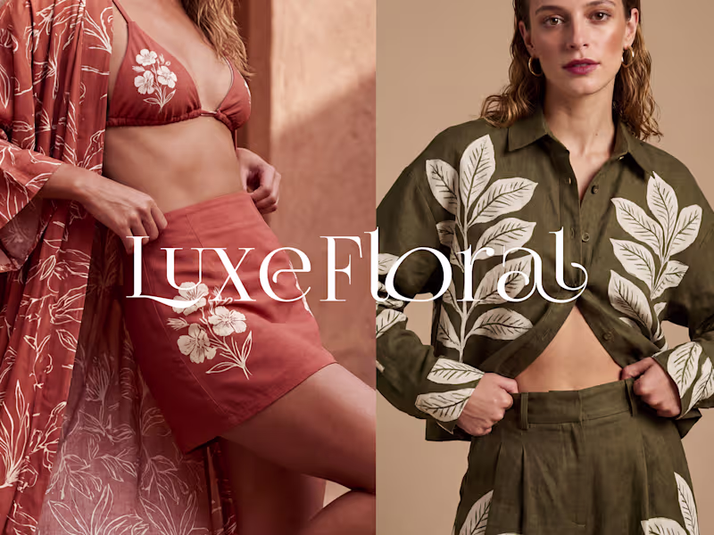 Cover image for Luxe Floral - Brand Identity for a Contemporary Lifestyle Label