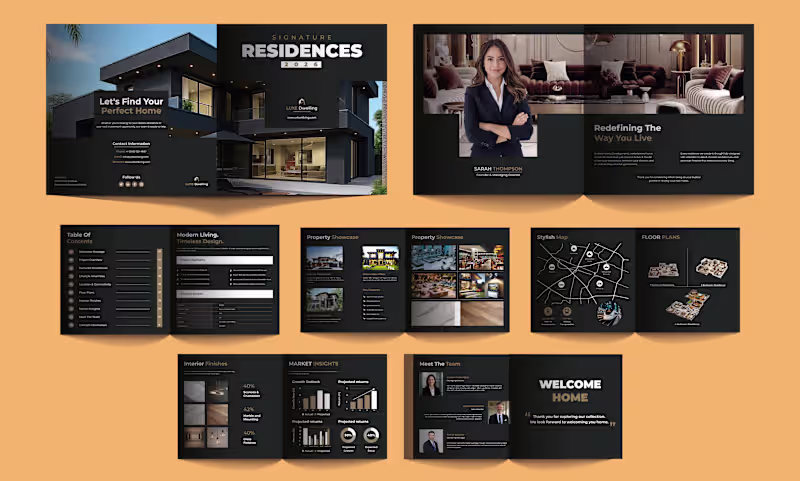 Cover image for Real Estate Catalog & Magazine Design