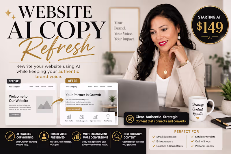 Cover image for Website AI Copy Refresh