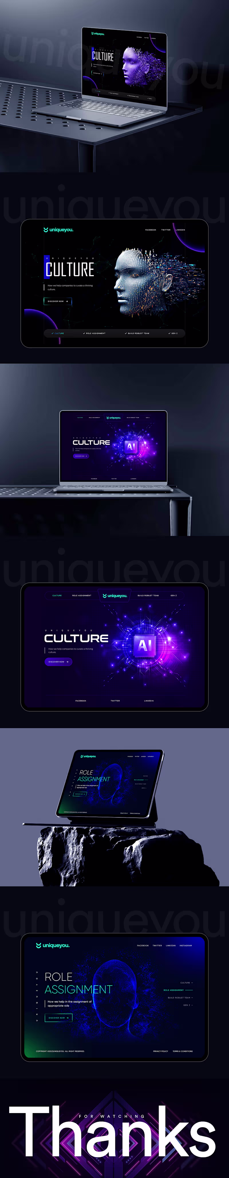 Cover image for UniqueYou Website Design