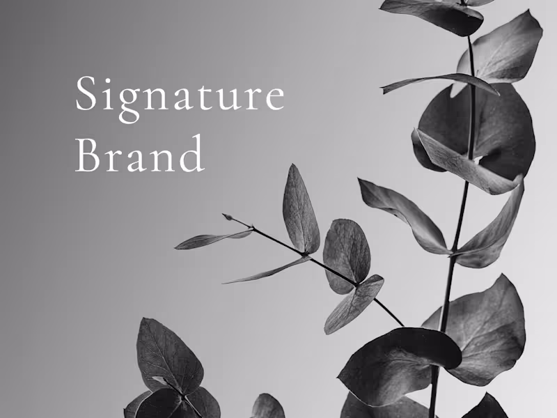 Cover image for Signature Brand