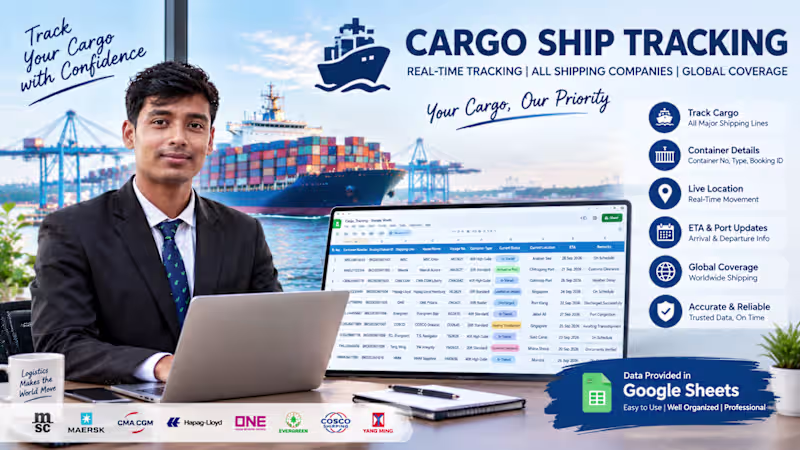 Cover image for Cargo tracking and Google sheets 