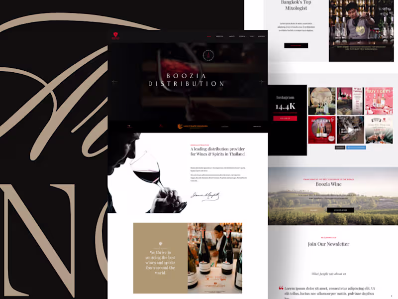 Cover image for Boozia - WP-Bakery to Elementor Pro || WordPress