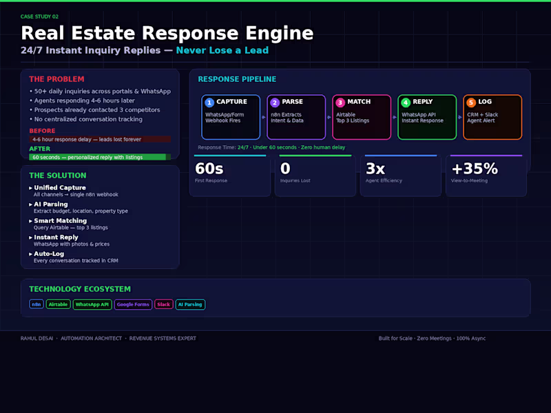 Cover image for Real Estate Auto-Response System —