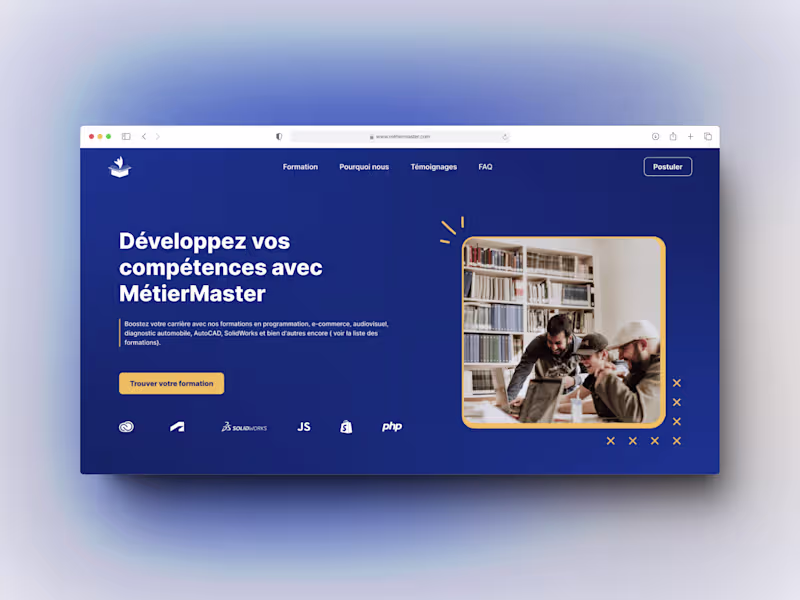 Cover image for Landing Page in Framer