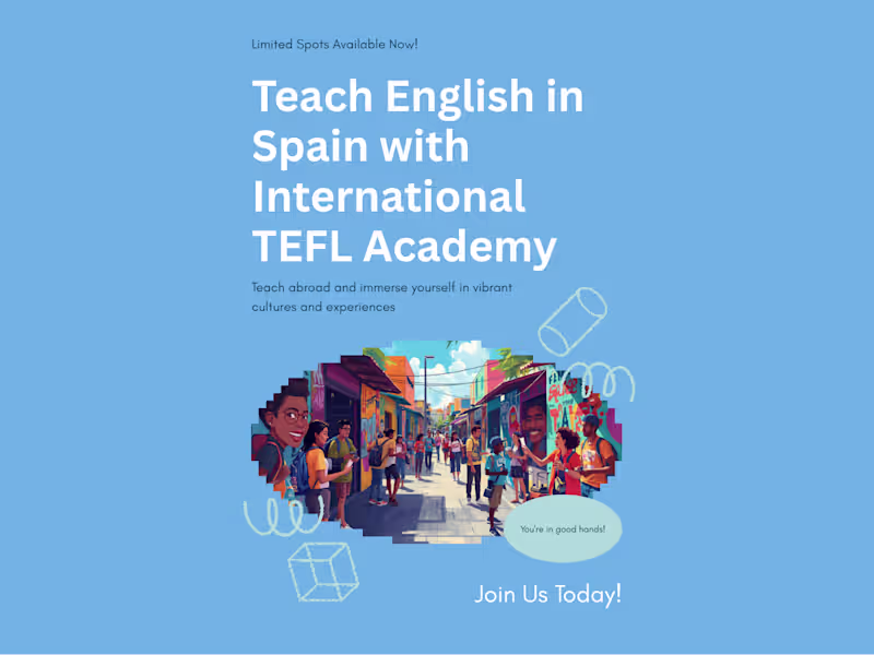Cover image for ITA Blog Contributor - Teaching English in Spain