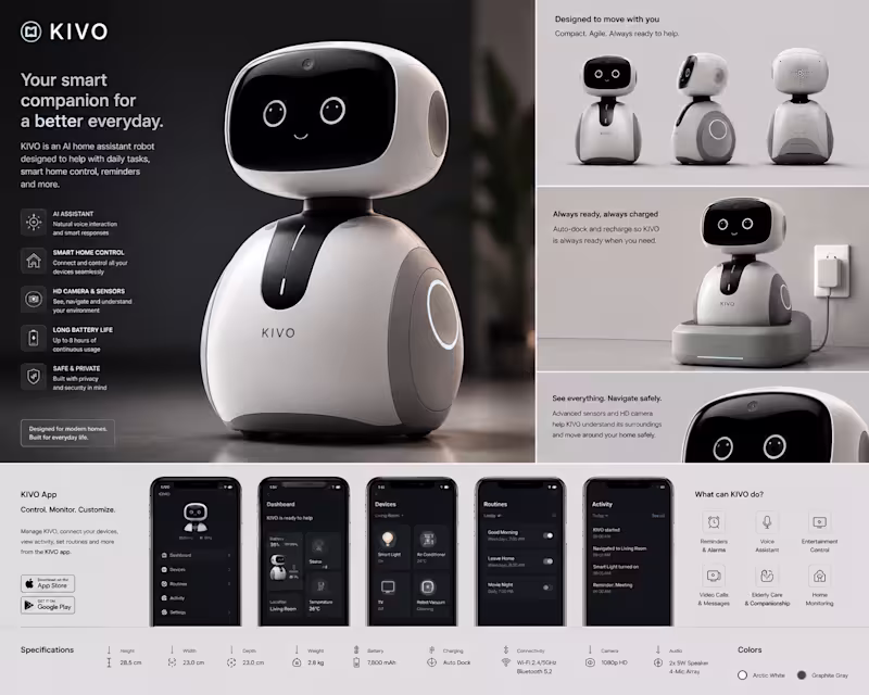 Cover image for KIVO — AI Home Assistant