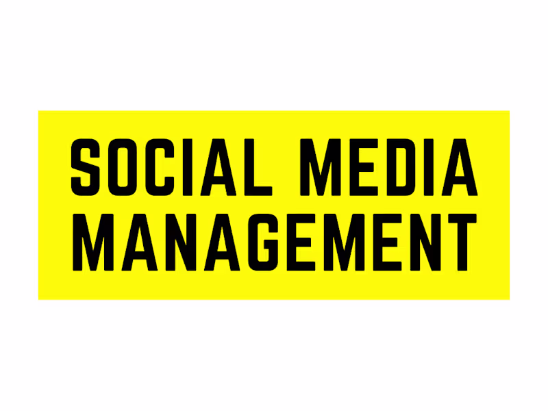 Cover image for Social Media Management