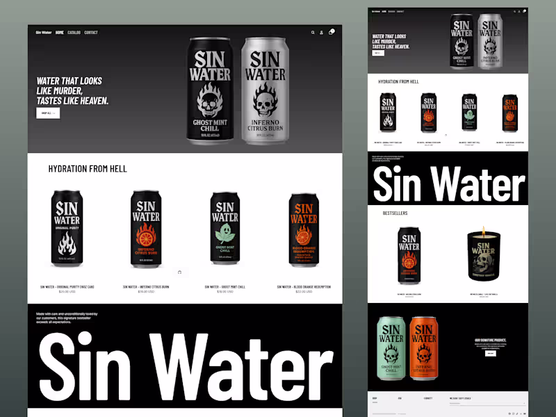 Cover image for Shopify Energy Drink Store

Built using