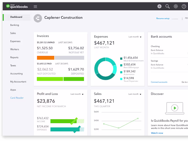 Cover image for QuickBooks online 