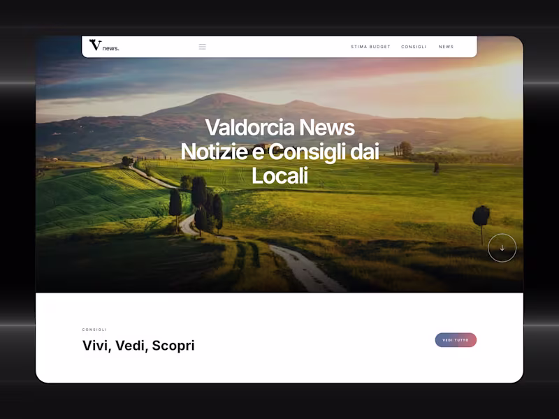 Cover image for Val d’Orcia - Regional Tourism Portal & Content Hub
