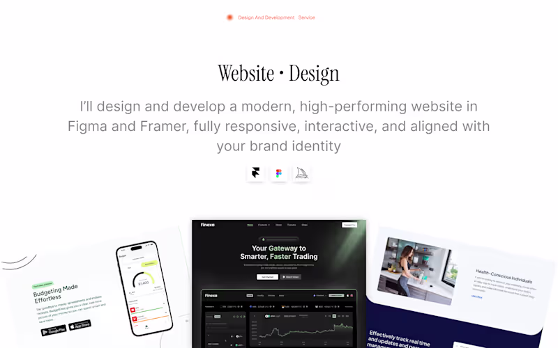 Cover image for Website • Design