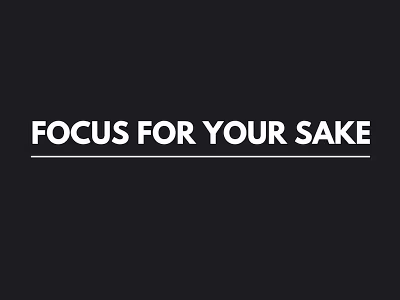 Cover image for Improving Personal Focus and Productivity