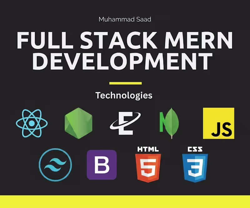 Cover image for Full-Stack MERN Web Application & SaaS Development