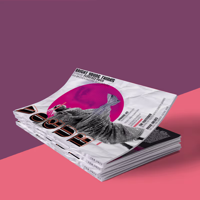 Cover image for Magazine Cover Redesign