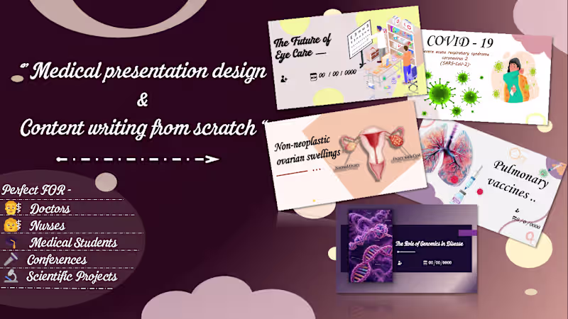 Cover image for Medical presentation from scratch