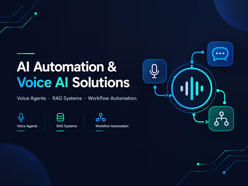 Cover image for Voice AI Receptionist Setup (Vapi + Deepgram + ElevenLabs)