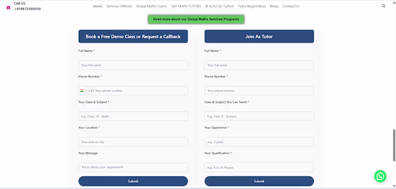 Cover image for Professional Education & Online Teaching Website