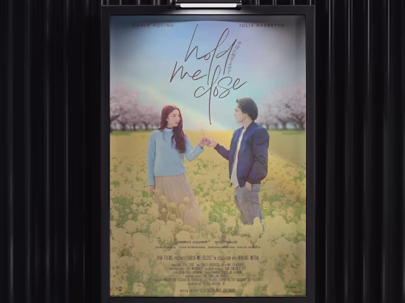 Cover image for Designed the official movie poster