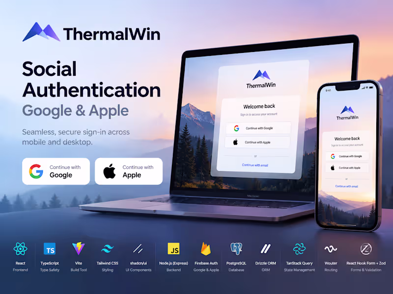Cover image for ThermalWin Social Authentication Enhancement