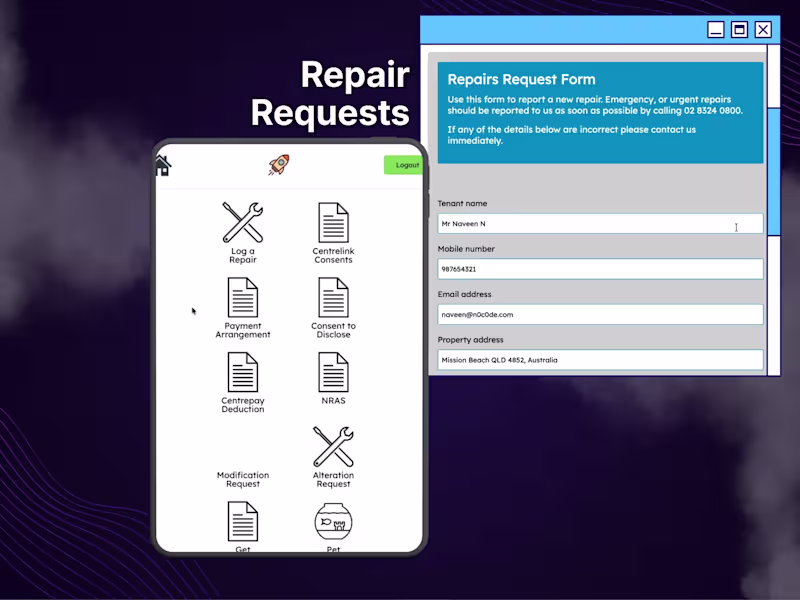 Cover image for Tenant Portal | AI-Powered Portal for Multi-Family Housing 