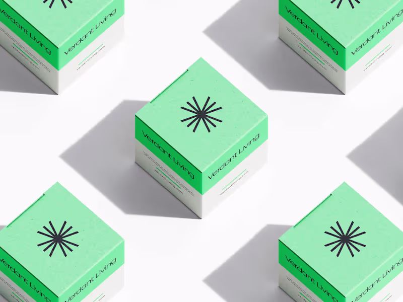 Cover image for Essential Brand Identity for Verdant Living